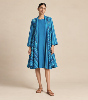 Ocean Breeze Printed Cape
