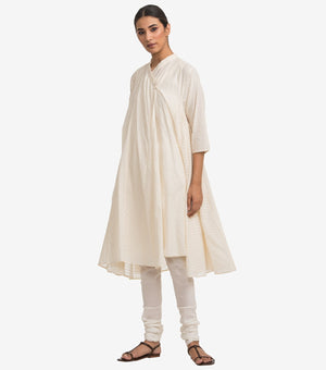 Ivory cotton choga