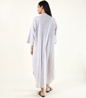 Natural cotton dress
