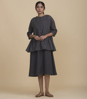 Charcoal Wool Kediyo Set