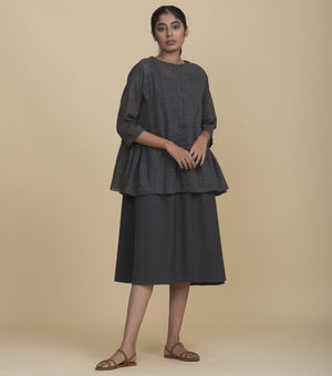 Charcoal Wool Kediyo Set