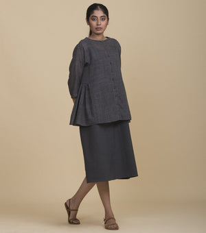 Charcoal Wool Kediyo Set