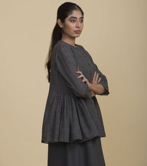 Charcoal Wool Kediyo Set