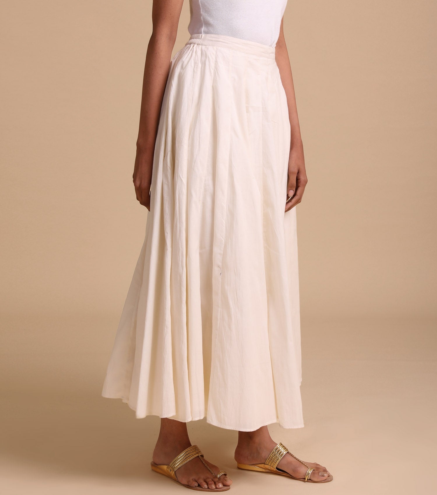 Natural Cotton Skirt