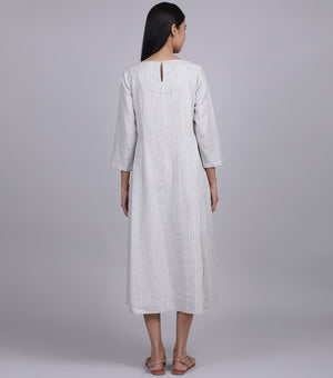Natural Summer Cotton Linen Dress
