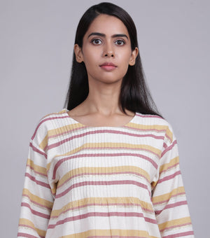 Crayon Stripes Cotton Top