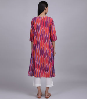 Multicolor Woven Kurta