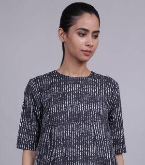 Black & White Cotton Top