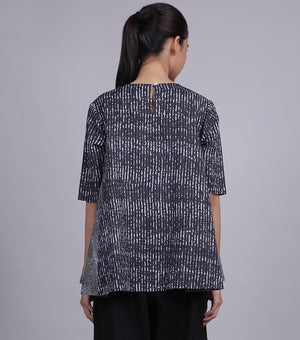 Black & White Cotton Top