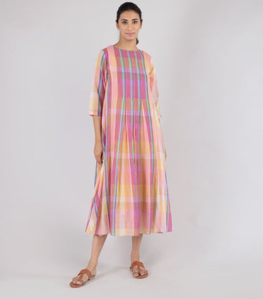 Multicolor Cotton Dress