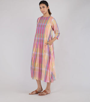 Multicolor Cotton Dress