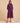 Purple Cotton Silk Dress