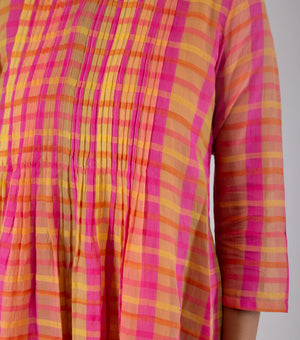 Multicolor Cotton Dress