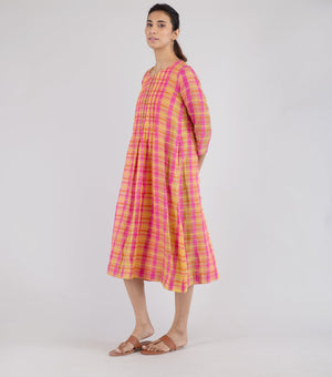 Multicolor Cotton Dress
