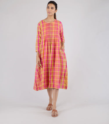 Multicolor Cotton Dress