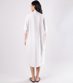 Natural Cotton Stripe Tunic