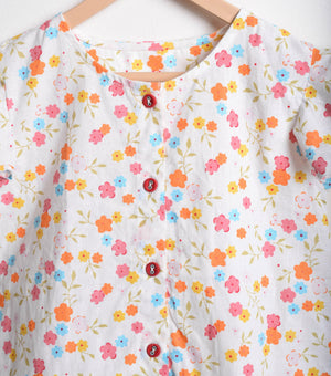 Floral Cotton Top