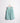 Teal chambray embroidered dress