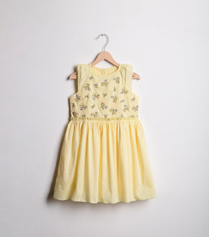 Yellow Cotton Dress