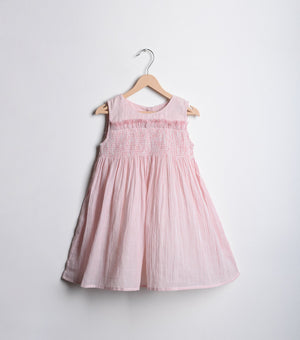 Pink Cotton Dress