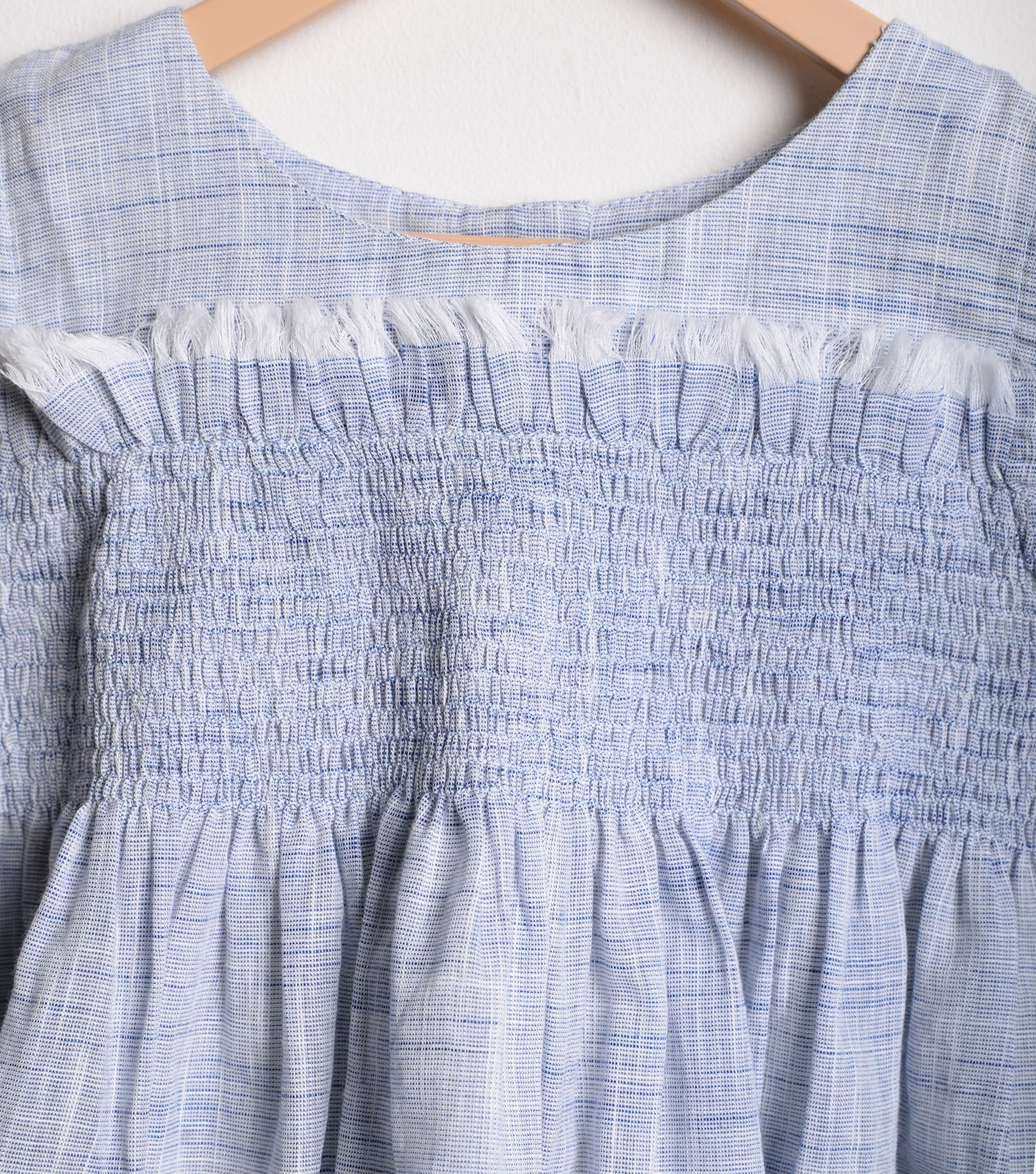 Blue Cotton Dress