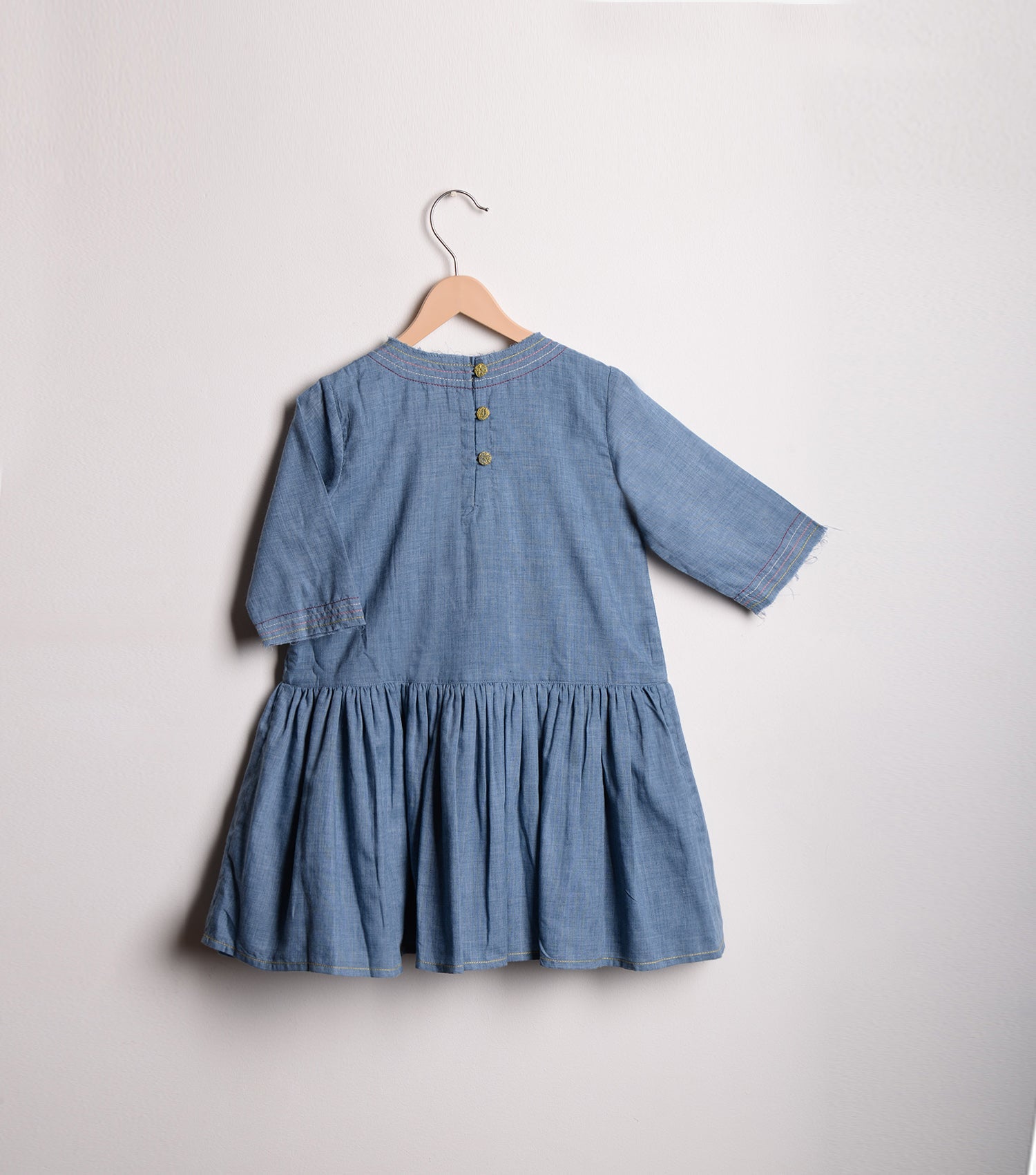 Blue Cotton dress – Canvas