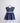 Navy Cotton Flared dress