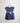 Navy Cotton Flared dress