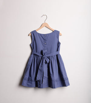 Blue Cotton Dress