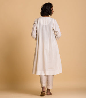 Natural solid chambray jacket